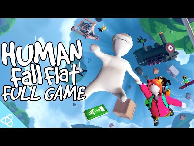Human Fall Flat - Full Game Longplay Walkthrough + All Extra Dreams (Port and Underwater Included)