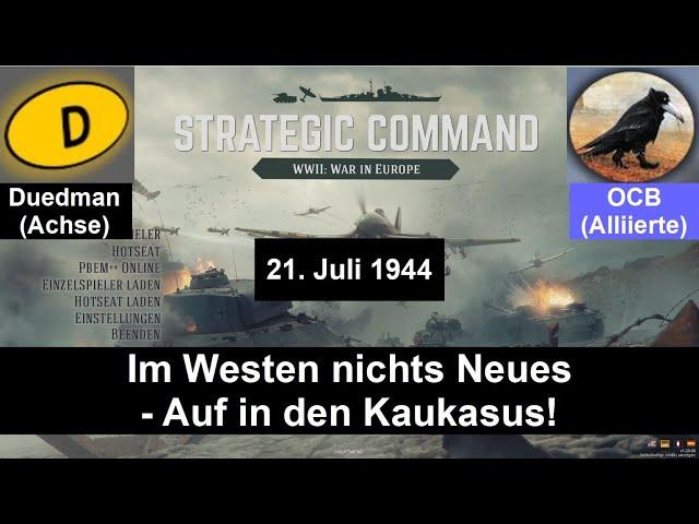 #19 Kursk 1943 | Multiplayer vs. OCB | Strategic Command WW2