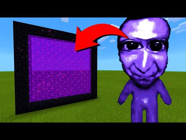 How To Make A Portal To The Ao Oni Monster Dimension in Minecraft!