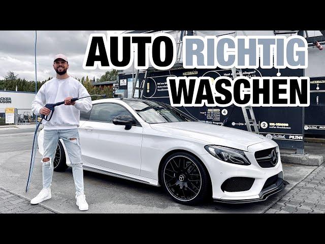 AUTO WASCHEN: SO GEHTS RICHTIG! PERFEKTE HANDWÄSCHE 🫧