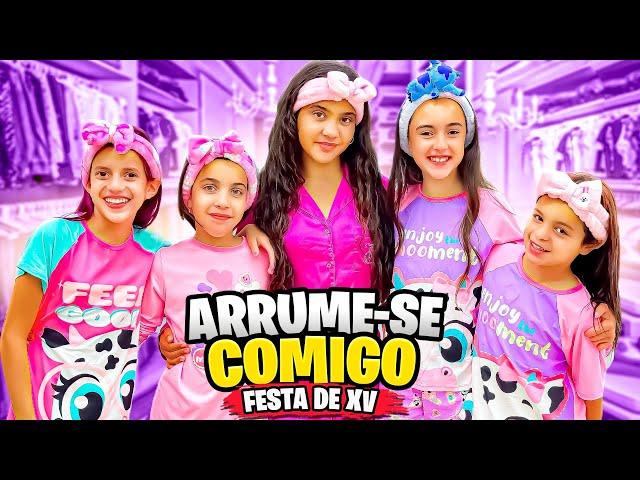 ARRUME-SE COM A GENTE PRA FESTA DA MC DIVERTIDA *fomos juntas para o salão de beleza !