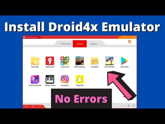 Download Droid4x offline installer for windows 10 (official)-Droid4x request download url failed fix