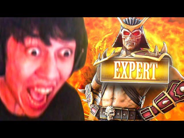 Playing the FINAL BOSS on EXPERT on Mortal Kombat 9 Made Me RAGE!