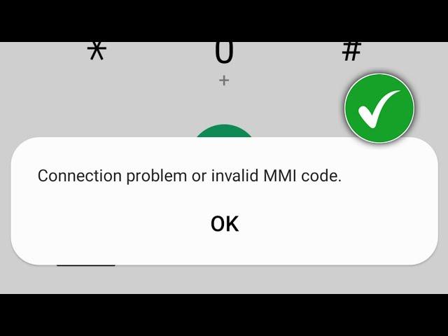 How To Fix Connection Problem Or Invalid MMI Code (2024) | How To Fix Invalid MMI Code