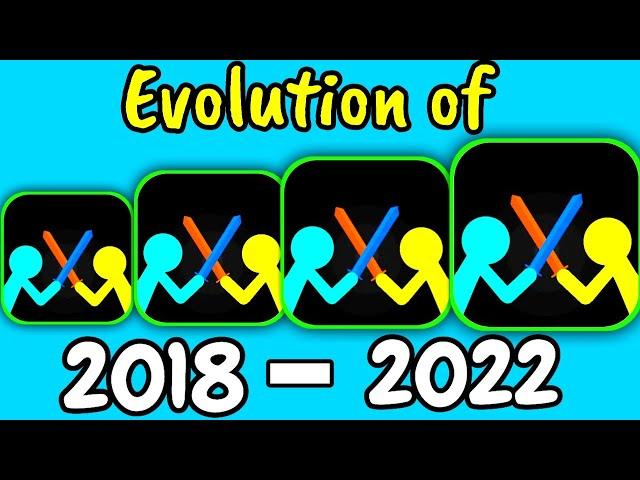 Evolution of Supreme duelist stickman