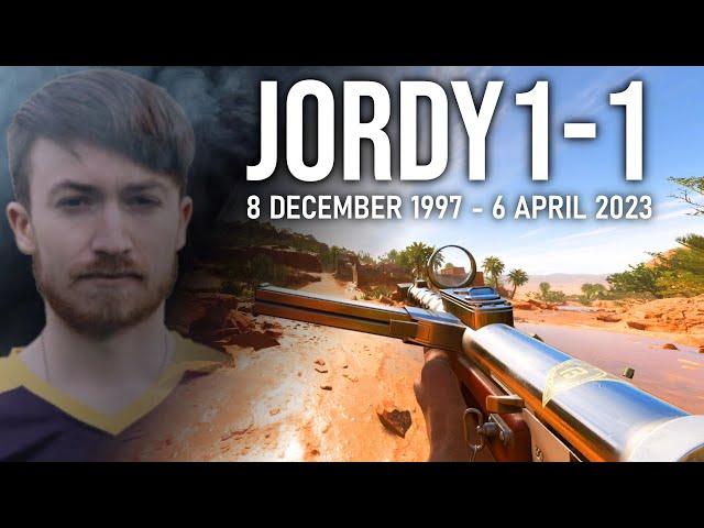 In memory of Jordan "Jordy1-1"