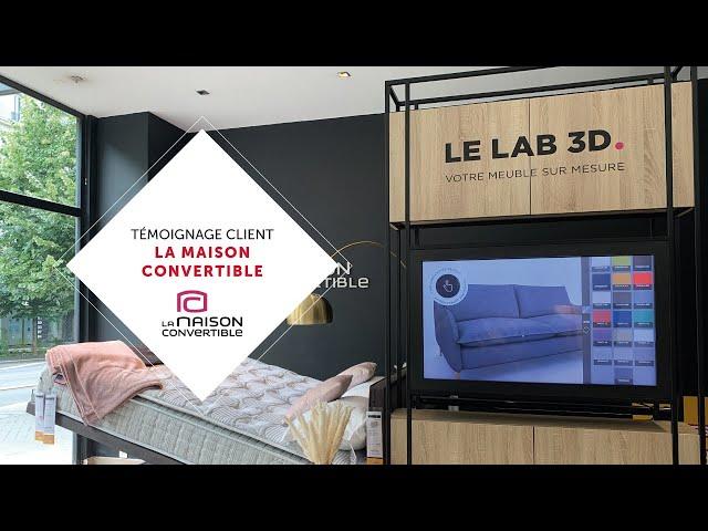 Écrans tactiles et affichage dynamique pour La Maison Convertible