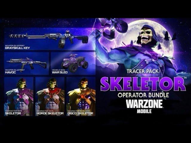 Tracer Pack: Skeletor Operator Bundle in Warzone Mobile #warzone #warzonemobile #