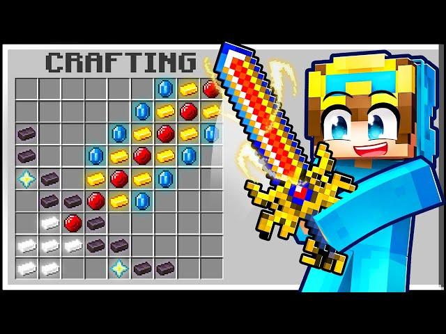 How To Craft $1,000,000 SWORD In Minecraft!