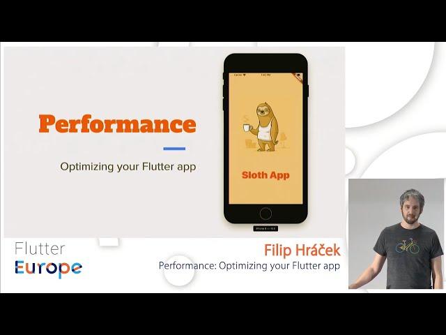 Performance: Optimizing your Flutter app - Filip Hráček | Flutter Europe