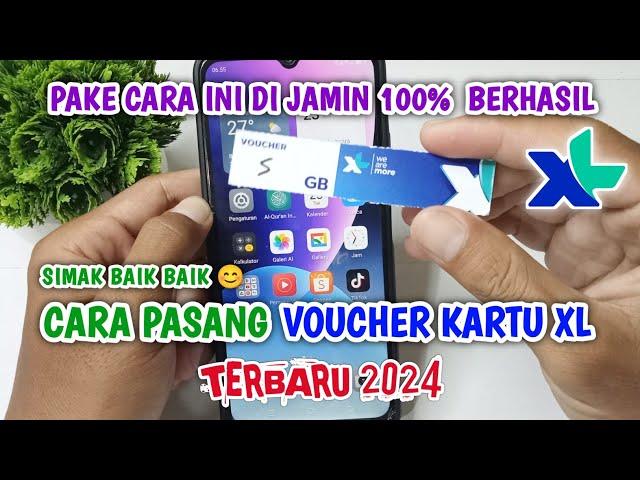 CARA PASANG VOUCHER XL || TERBARU