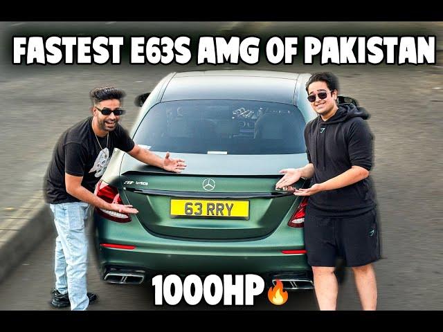 FASTEST E-63S AMG OF PAKISTAN | Car Vlog | The Great Mohammad Ali