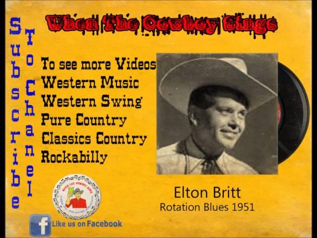 Elton Britt - Rotation Blues 1951