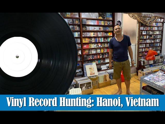 Part 2: The Vinyl Guide - Record Hunting in Hanoi, Vietnam - Tranduc's HiFi shop
