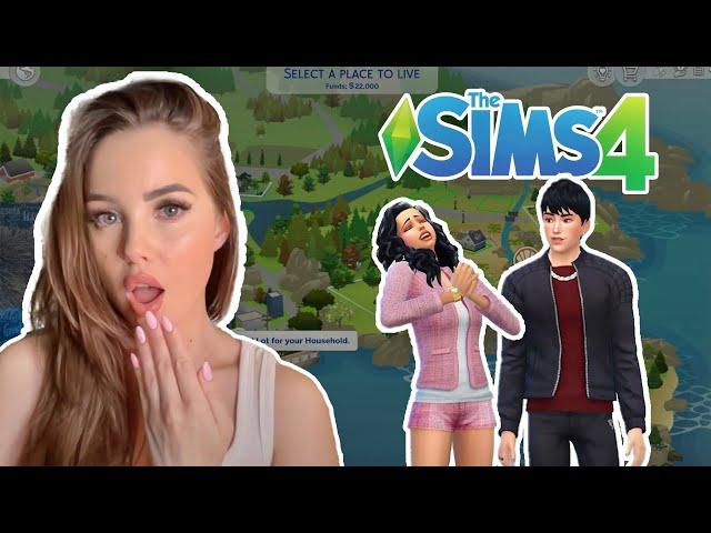 ASMR Sims 4 Gameplay | New Roommates Move in Tiny House | already dating?  Soft Spoken