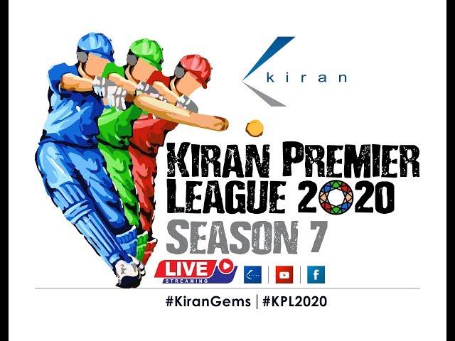 KIRAN  PREMIER LEAGUE 2020 - SEASON 7 - DAY 1