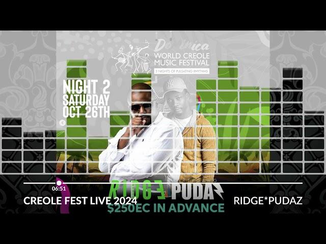 Ridge & Pudaz - Creole Festival Live 2024