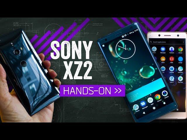 Sony XZ2 Hands-On: A Slow-Motion Comeback?