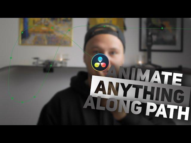 Animate ANYTHING Along A Path // DaVinci Resolve 17