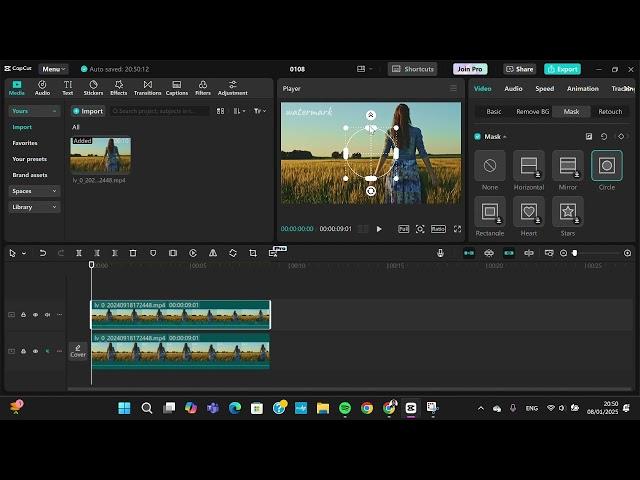 ️ NAVIGATE: How To Remove Watermark From Video In Capcut PC 2025 | English