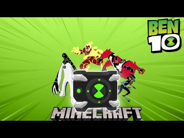 Ben 10  (ver.1) *UPDATED* ADDON/MOD IN MINECRAFT PE/BE 1.21+ FREE DOWNLOAD