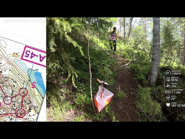 Спортивное ориентирование (headcam orienteering) - Кубок Карельского Перешейка - 14.06.21 (день 1)