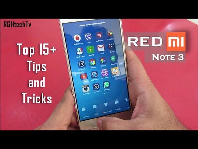 15+ Xiaomi Redmi Note 3 Tips and Tricks