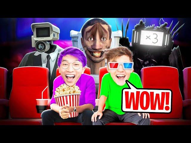 SKIBIDI TOILET MOVIE!? (LANKYBOX REACTS TO SKIBIDI TOILET MULTIVERSE, SKIBIDI WARS & MORE!)