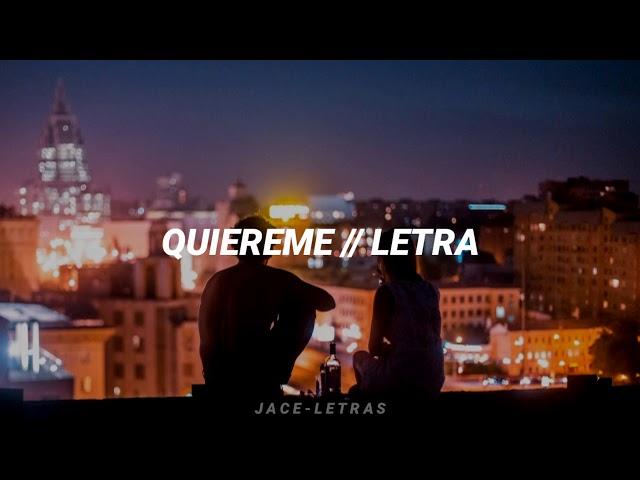 JOHNNY SKY - QUIEREME // LETRA