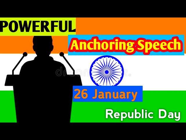 anchoring script in english for republic day|anchoring script for republic day in english|26 Jan.