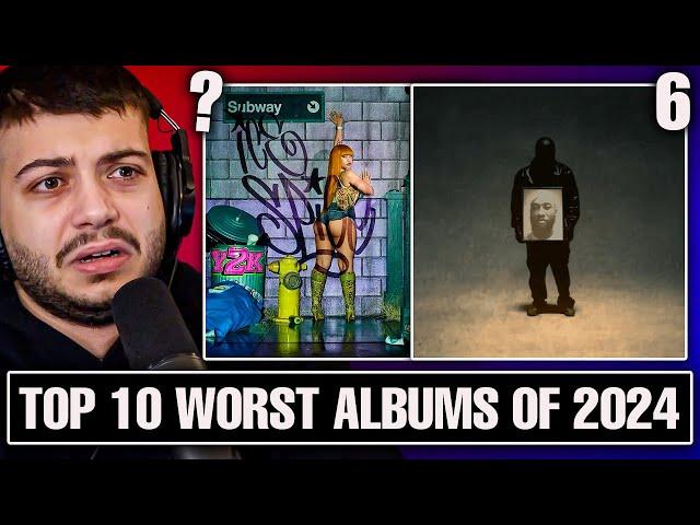 Top 10 Worst Rap Albums of 2024