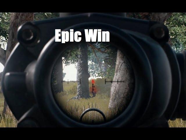 Playerunknown`s Battlegrounds - Epic Win