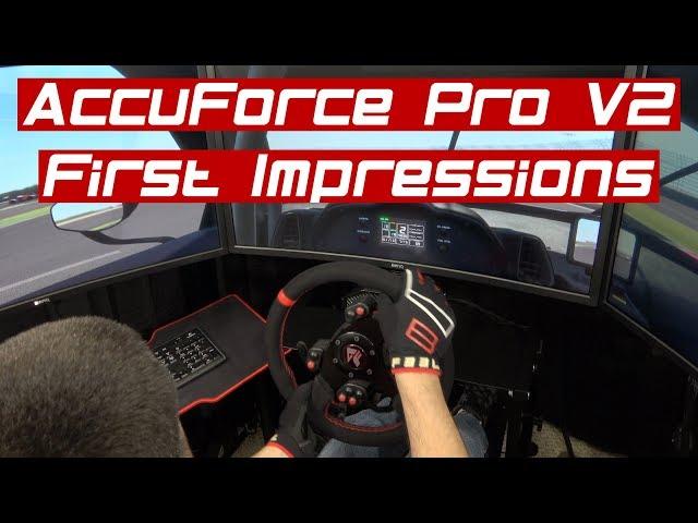 AccuForce Pro V2 Direct Drive Wheel First Impressions