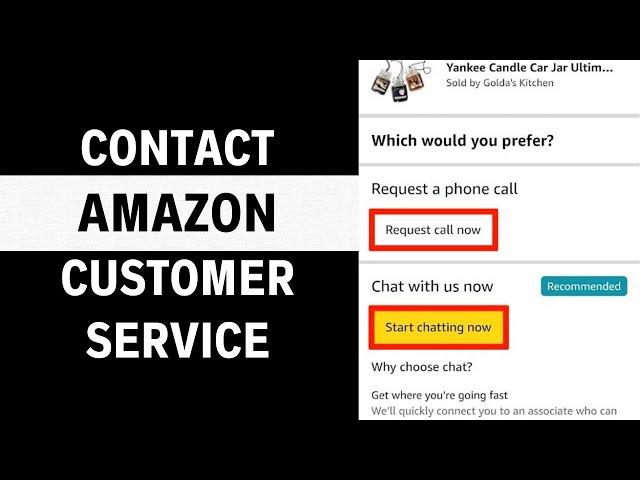 How to Contact Amazon Customer Service (GUIDE)