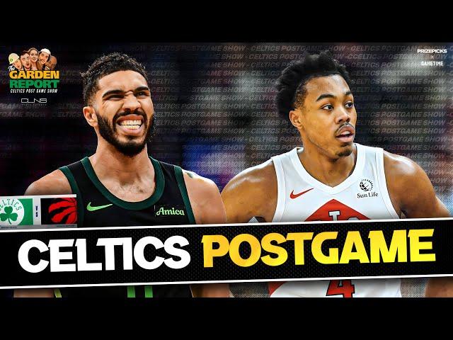 LIVE Garden Report: Celtics vs Raptors Postgame Show