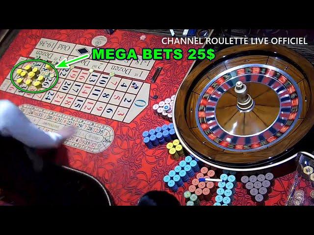 WATCH MEGA BETS 25$ IN TABLE IN CASINO LAS VEGAS OF 09/07/2024