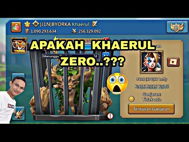 Apakah Khaerul Zero...?????  |  LORDS MOBILE