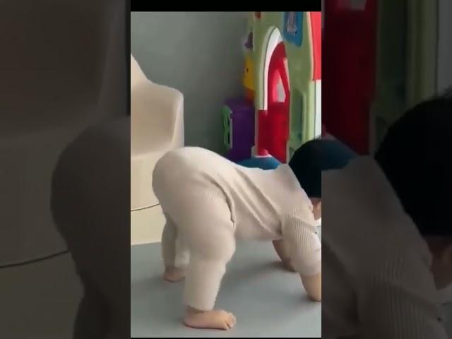 Cute baby twerk #cutebaby #twerk #funny #shorts #ytshorts #baby