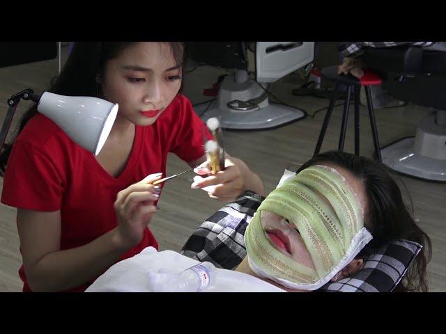 여자가 베트남 이발소에서 받을수있는 서비스  Woman Full Vietnam Barbershop Services Vietnam.