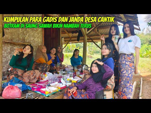 WOOW...SEENAK INI‼️ BOTRAM BARENG GADIS DAN JANDA DESA CANTIK DI SAUNG SAWAH BIKIN NAMBAH TERUS