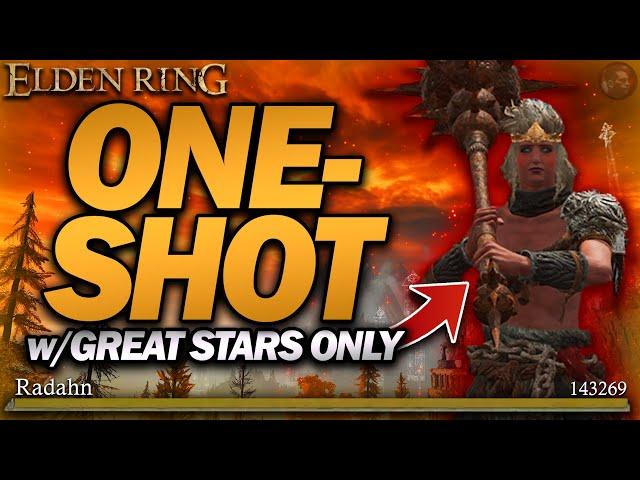 “The most INSANE Great Stars Build that can ONE SHOT BOSSES!” - Elden Ring