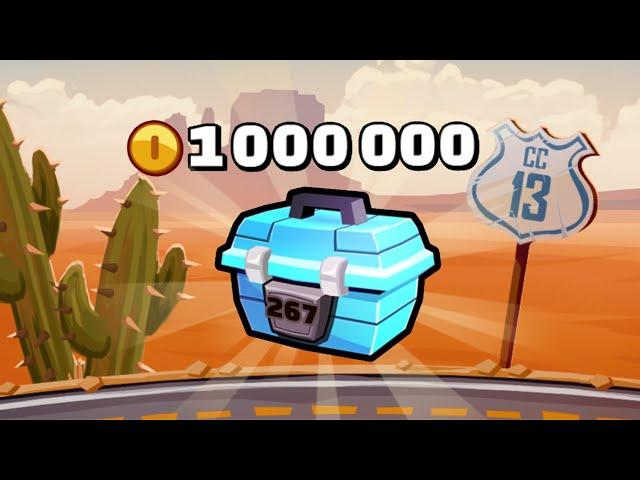  LVL 250+ BIGGEST ADVENTURE CHEST EVER!!! - Hill Climb Racing 2