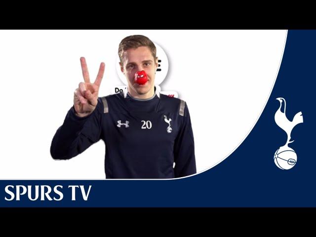 Spurs TV Exclusive | Michael Dawson plays charades for Red Nose Day!