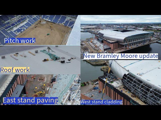 New Bramley-Moore development daily update Everton FC 11-7-24