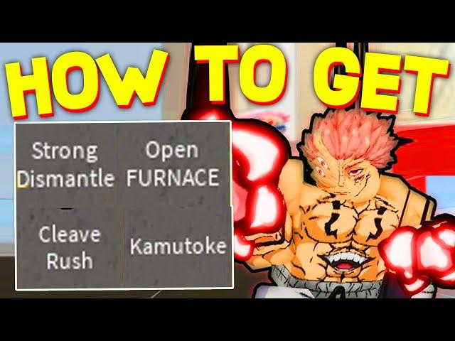 How To Get HEIAN SUKUNA MOVESET in PRIVATE SERVERS in JUJUTSU SHENANIGANS! ROBLOX