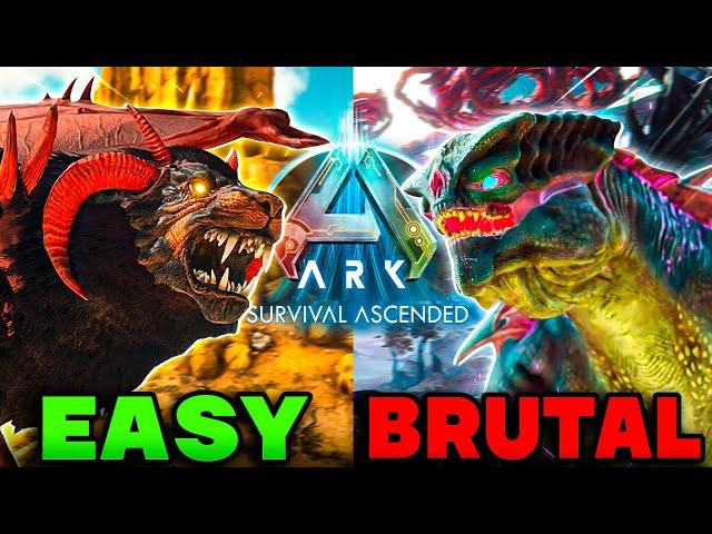 Every ARK BOSS Ranked EASIEST to HARDEST - Have You Beat Them All?