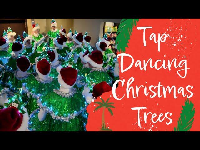 Tap Dancing Christmas Trees Palm Springs Parade 2024