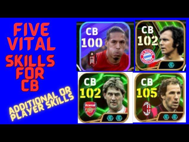 eFootball 5 MUST-HAVE Skills for DOMINATING Defense in eFootball Mobile  (CB Tips & Tricks)