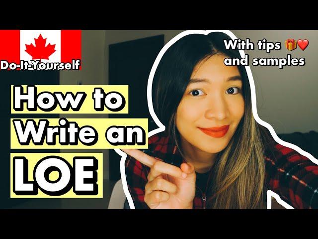 How to write a LETTER OF EXPLANATION? | Study Permit Canada