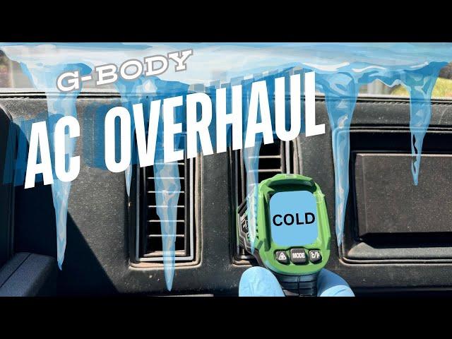 Overhaul your G Body AC System for Under $600! Watch this before going with Vintage Air